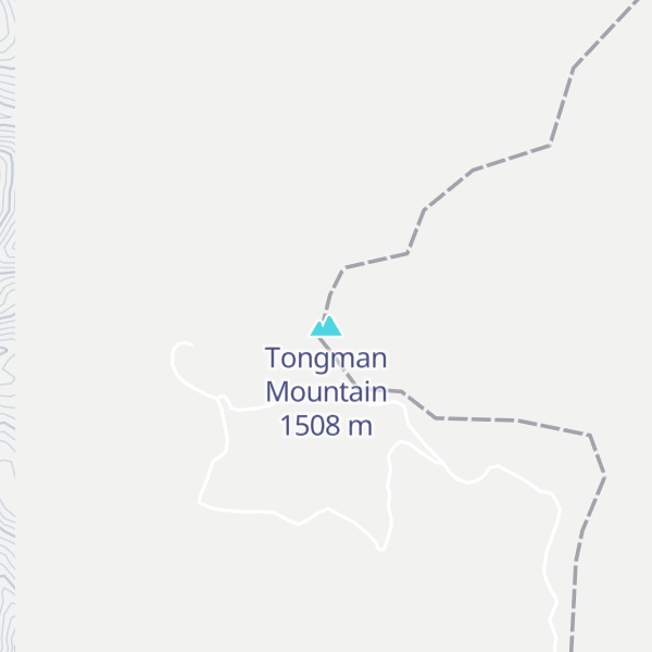 Map of Tongman Mountain