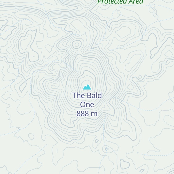 Map of The Bald One