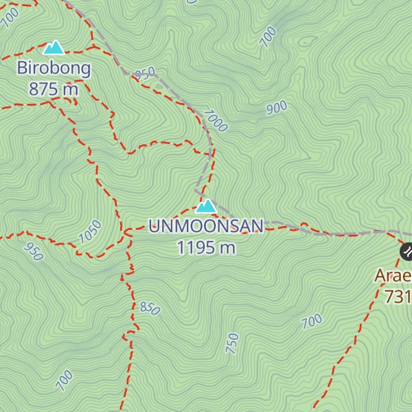 Map of UNMOONSAN