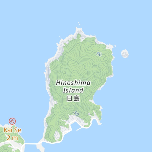 Map of Mt. Banyanotoge