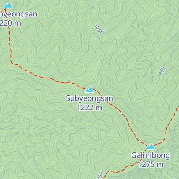 Map of Subyeongsan