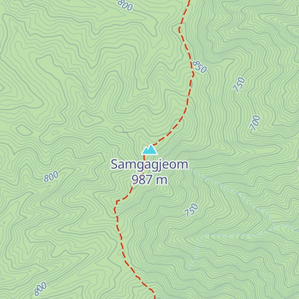 Map of Samgagjeom