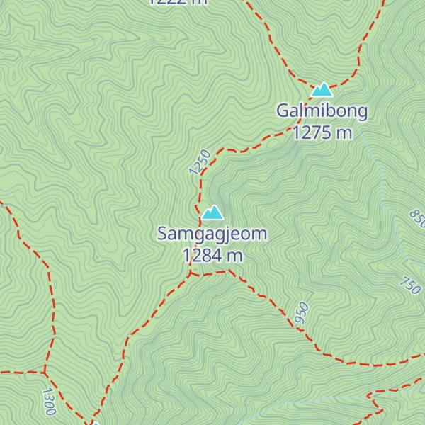 Map of Samgagjeom