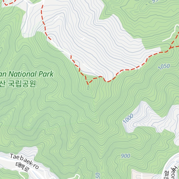 Map of Maebongsan