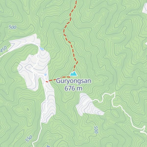 Map of Guryongsan