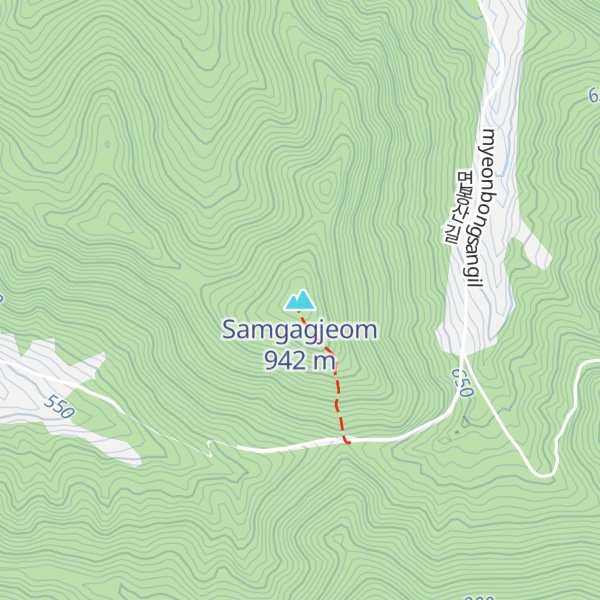 Map of Samgagjeom