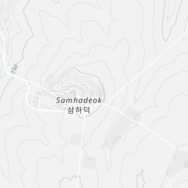 Map of Hasam-bong