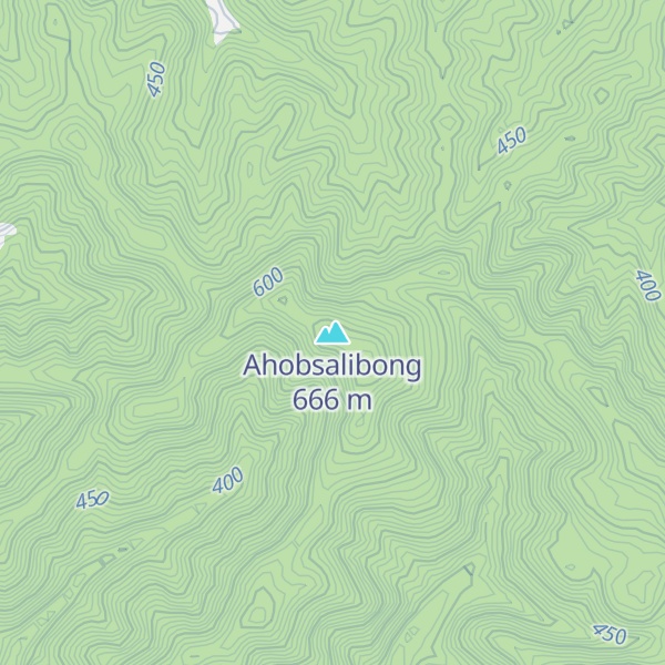 Map of Ahobsalibong