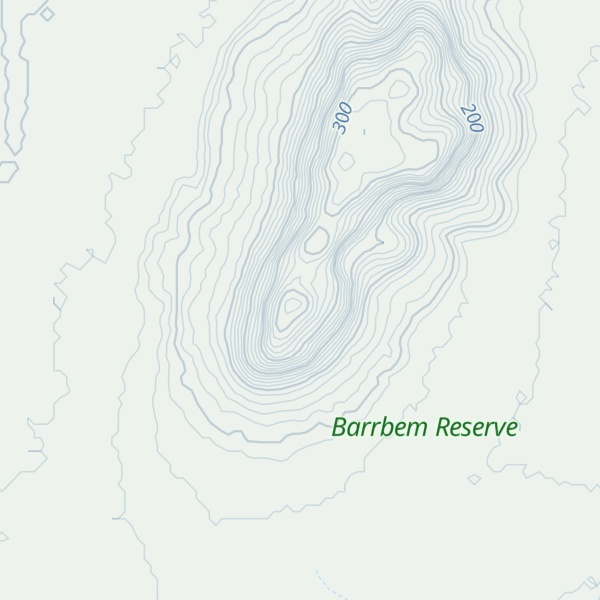 Map of Mount Septimus