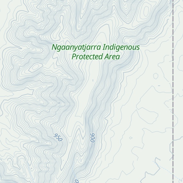 Map of Dean Range North Peak