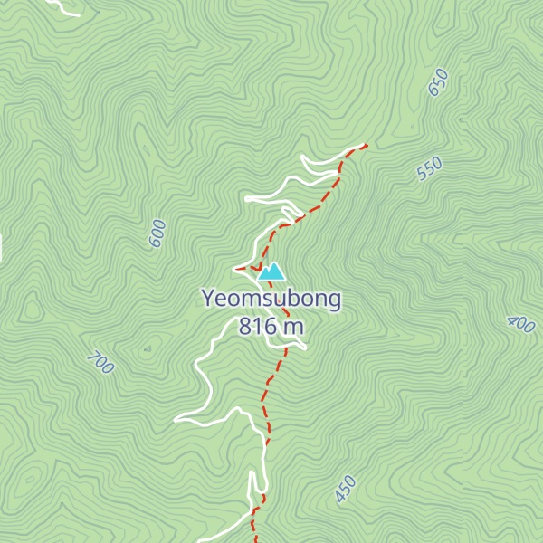 Map of Yeomsubong