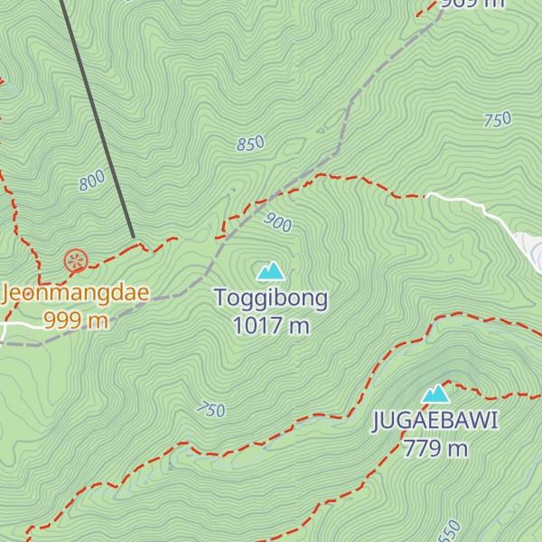 Map of Toggibong