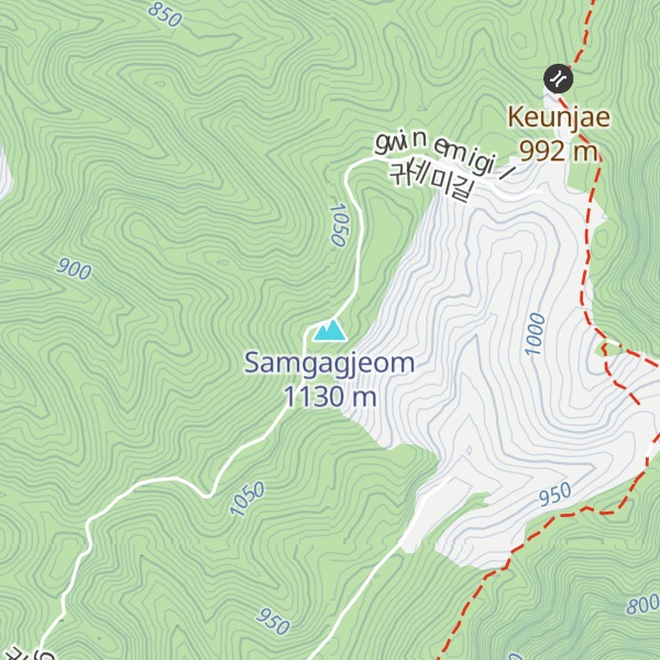 Map of Samgagjeom