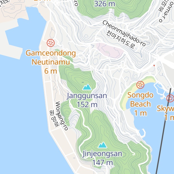 Map of Janggunsan