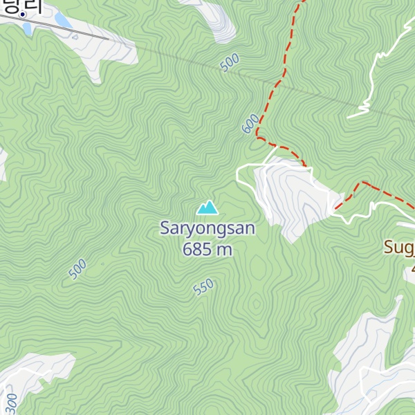 Map of Saryongsan