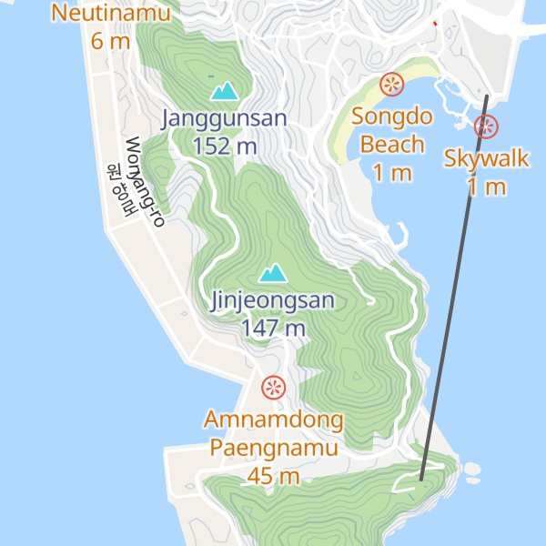 Map of Jinjeongsan