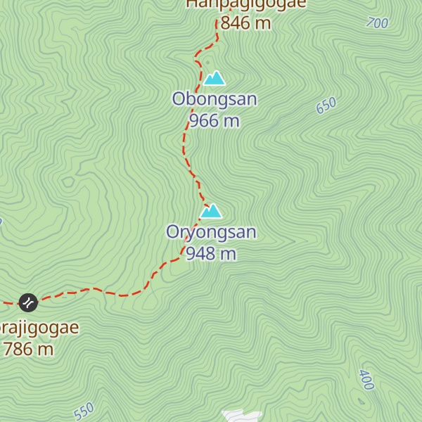 Map of Oryongsan