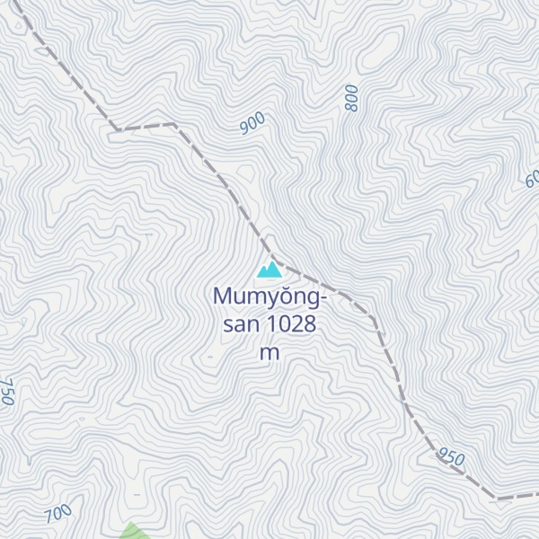Map of Mumyŏng-san