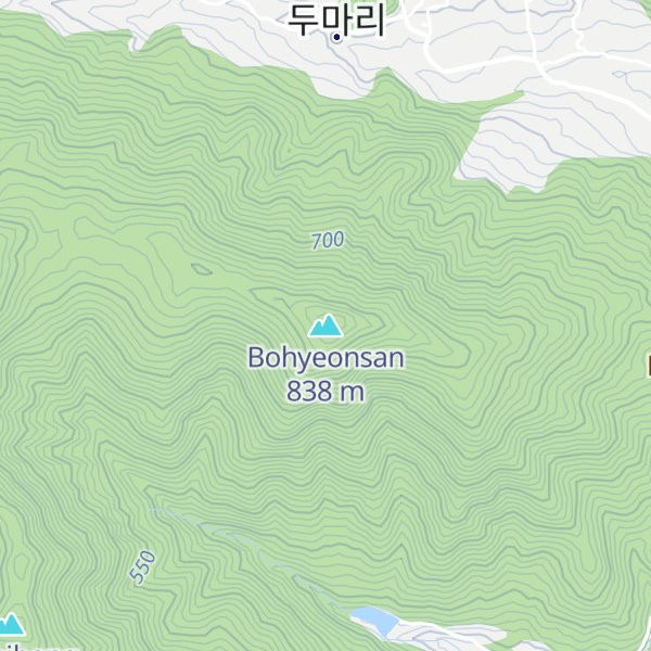 Map of Bohyeonsan