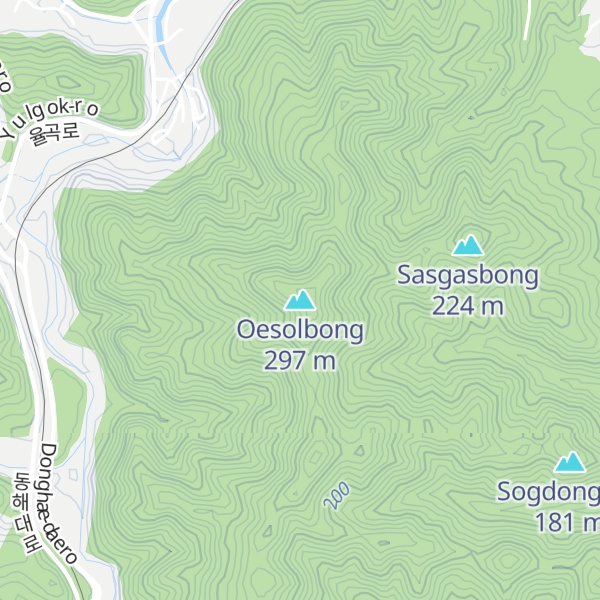 Map of Oesolbong
