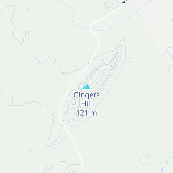 Map of Gingers Hill