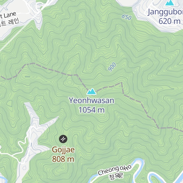 Map of Yeonhwasan