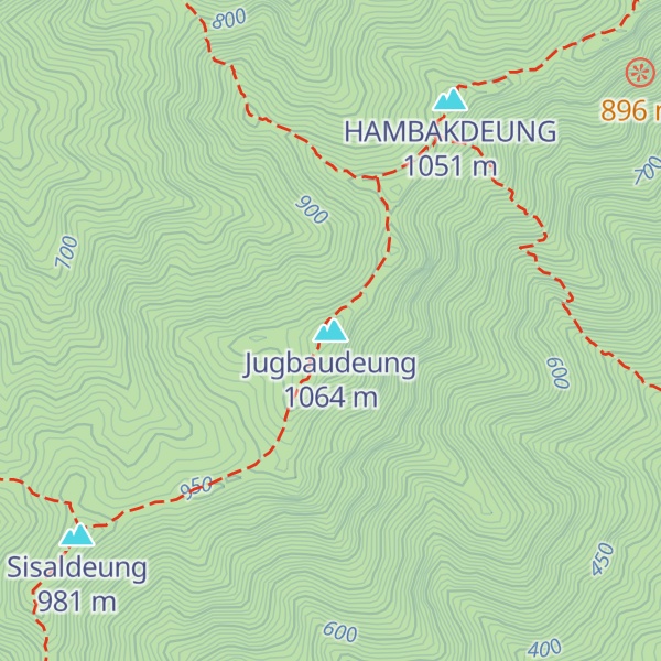 Map of Jugbaudeung