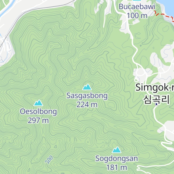 Map of Sasgasbong