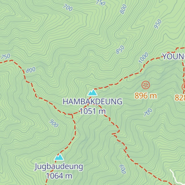 Map of HAMBAKDEUNG