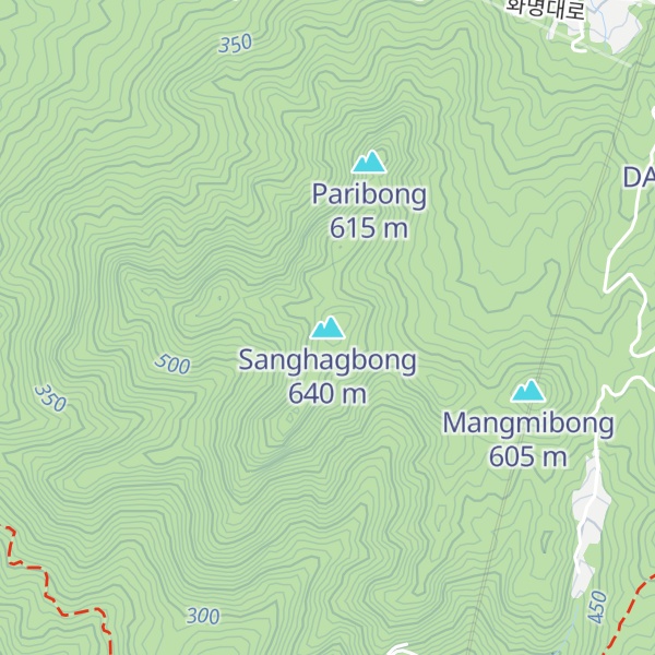 Map of Sanghagbong
