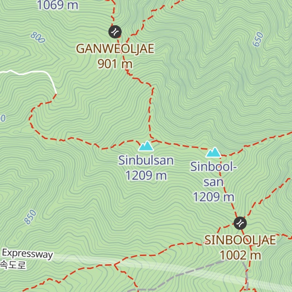 Map of Sinbulsan