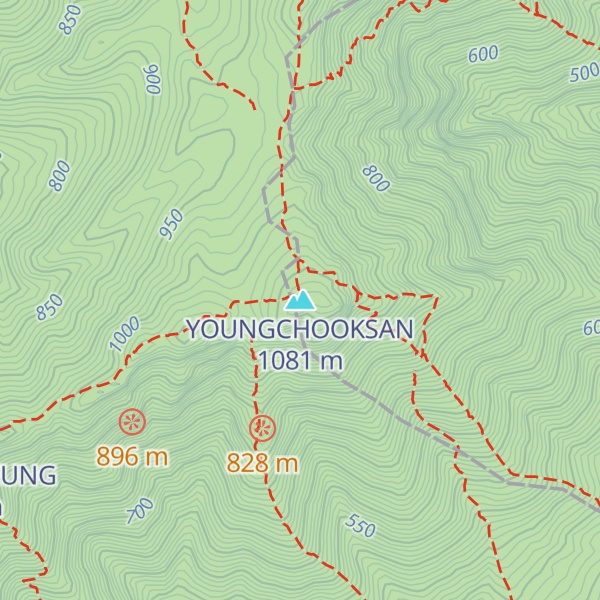 Map of YOUNGCHOOKSAN