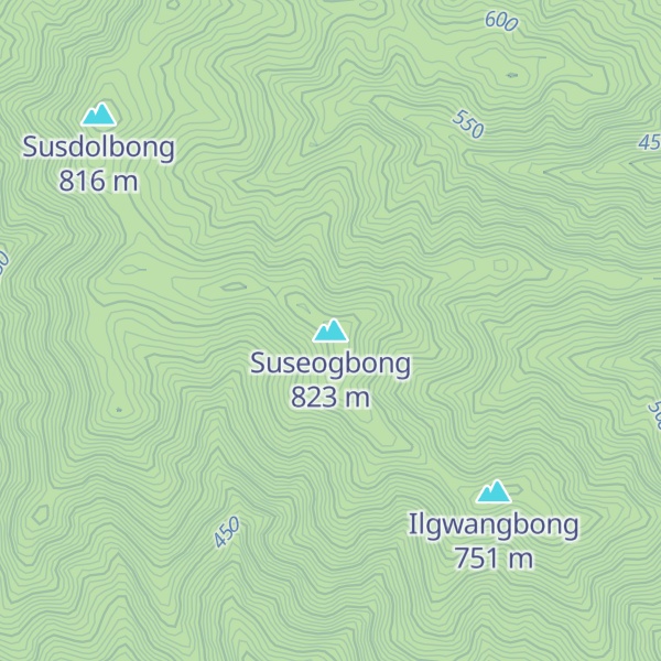 Map of Suseogbong