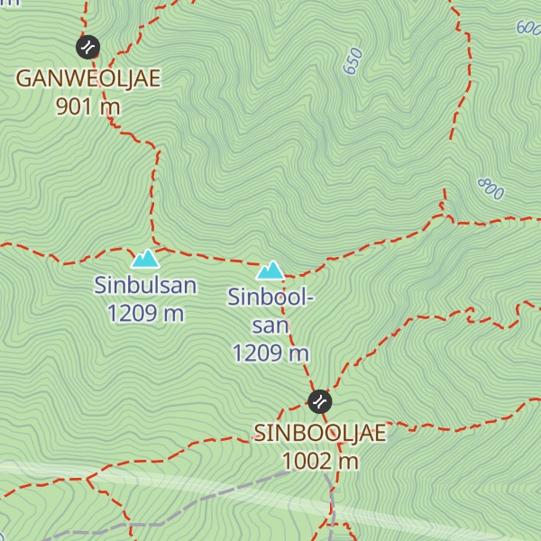 Map of Sinbool-san