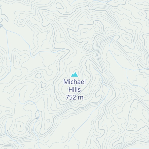 Map of Michael Hills
