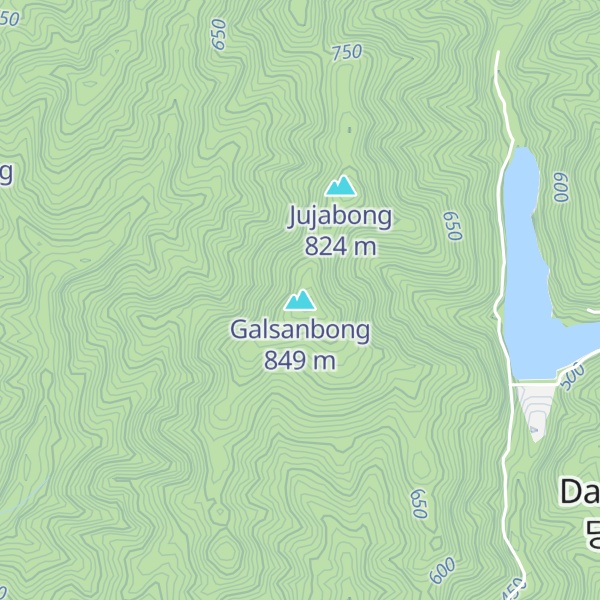 Map of Galsanbong