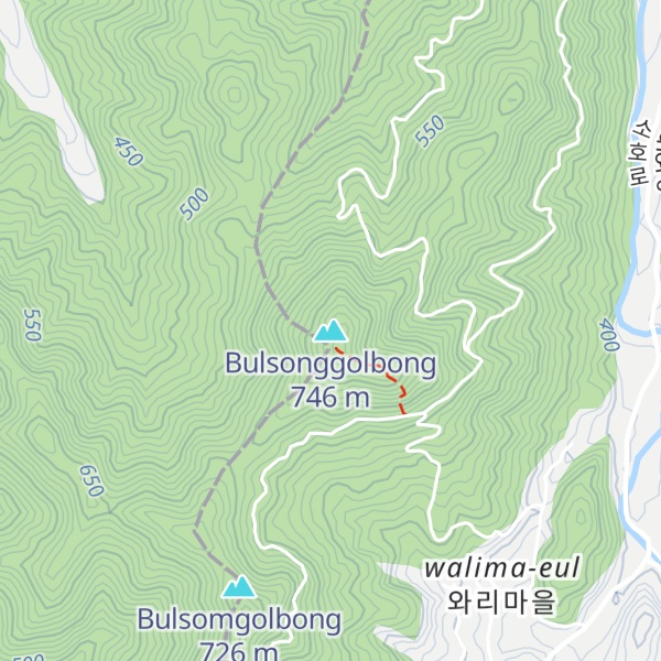 Map of Bulsonggolbong
