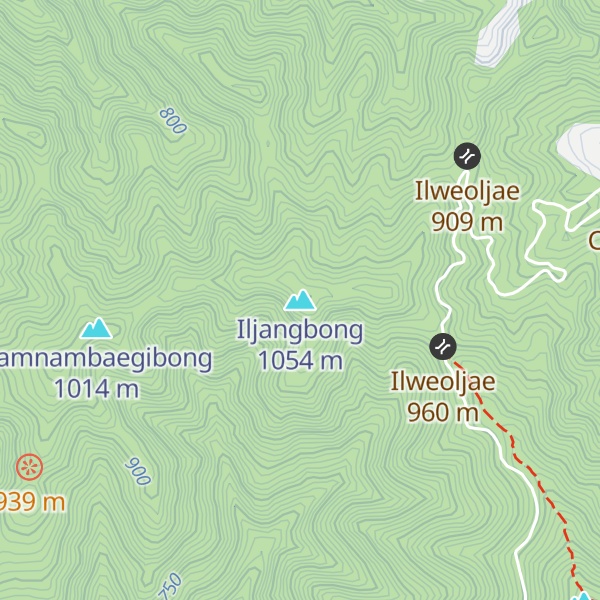 Map of Iljangbong