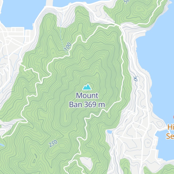 Map of Mount Ban