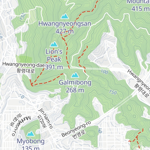 Map of Galmibong