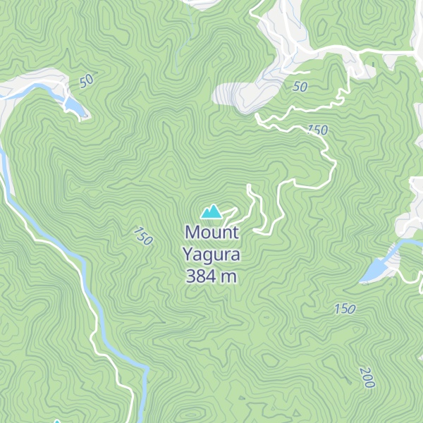 Map of Mount Yagura