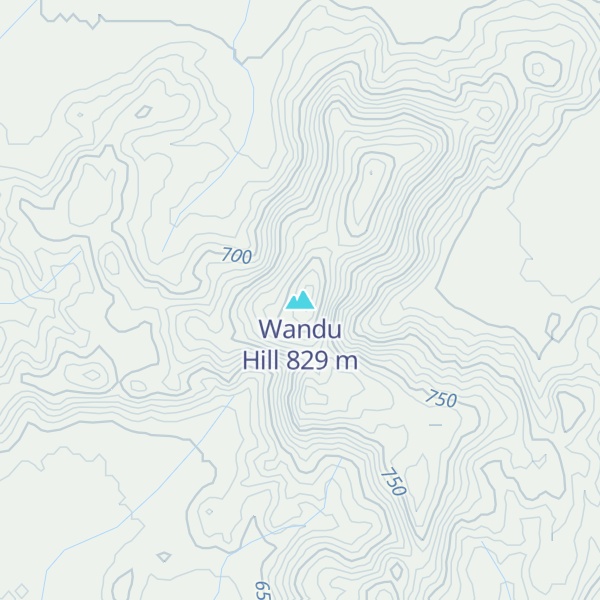Map of Wandu Hill