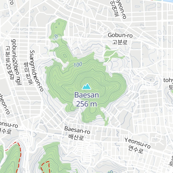 Map of Baesan