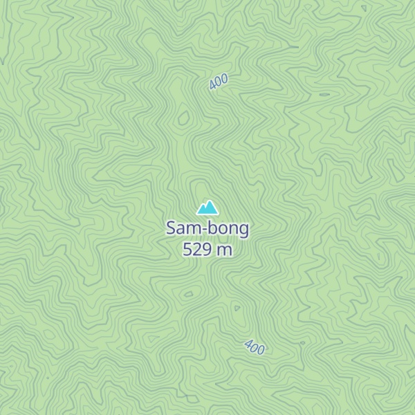 Map of Sam-bong