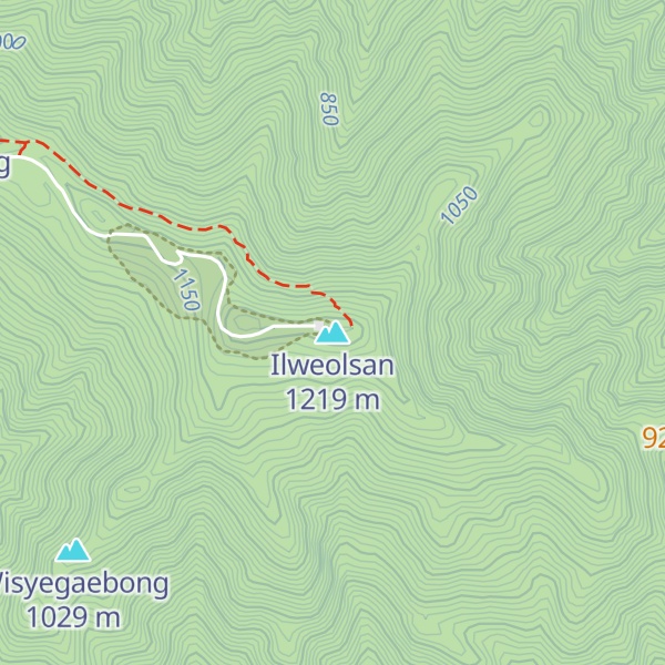 Map of Ilweolsan