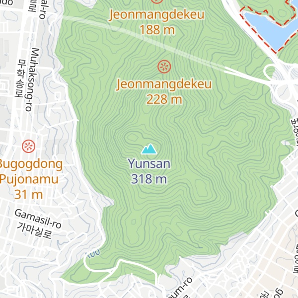 Map of Yunsan