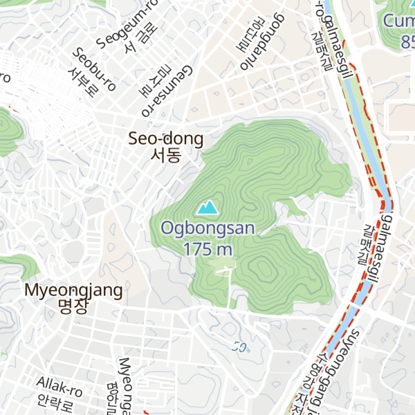 Map of Ogbongsan