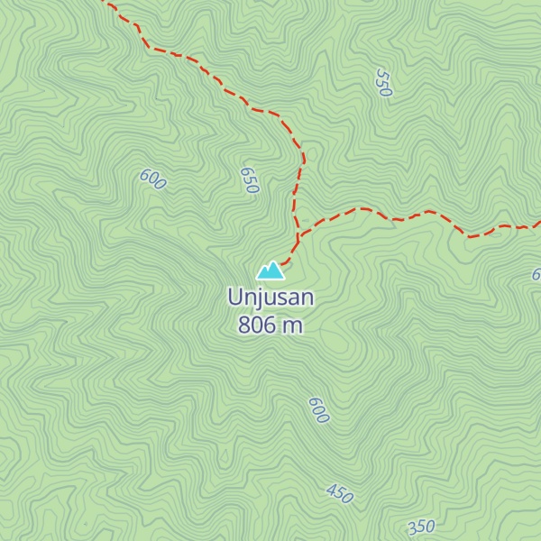 Map of Unjusan