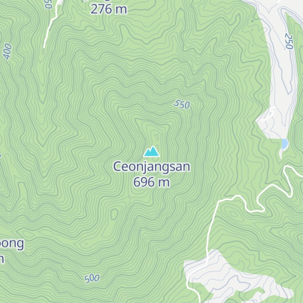 Map of Ceonjangsan