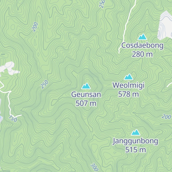 Map of Geunsan